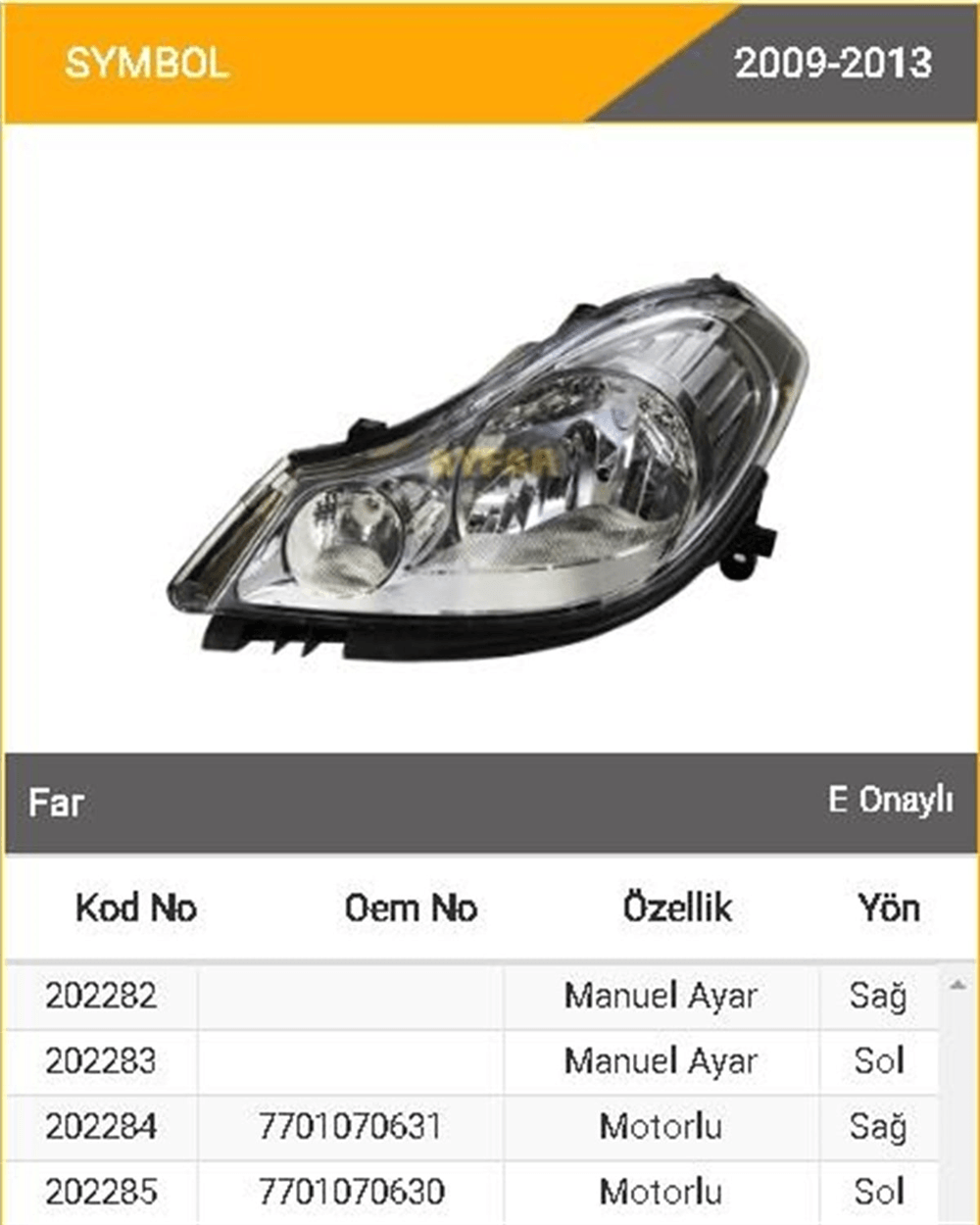 AYFAR202285-Far Komple