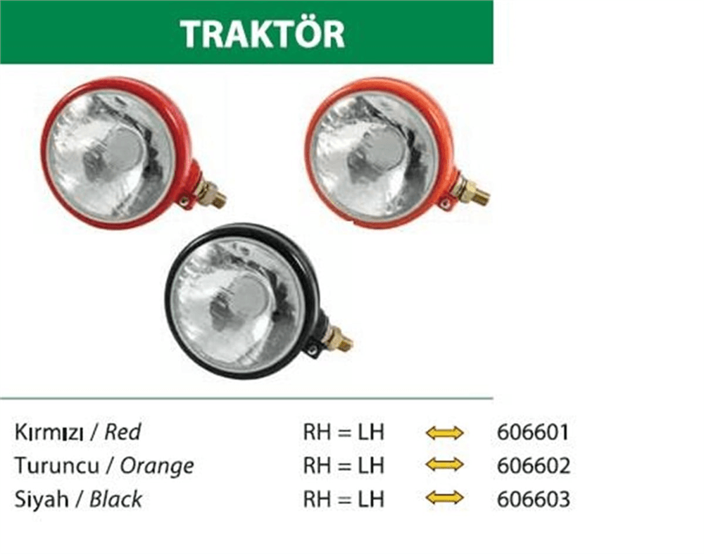 AYFAR606602-Traktör Grubu