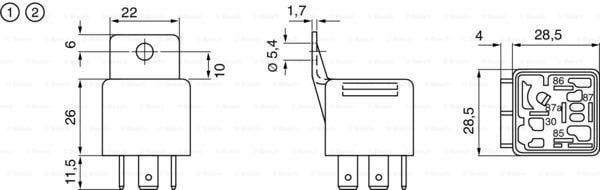 BOSCH0332019150-Röle Çeşitleri