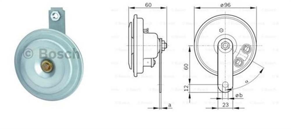 BOSCH0986320132-Korna & Siren Çeşitleri