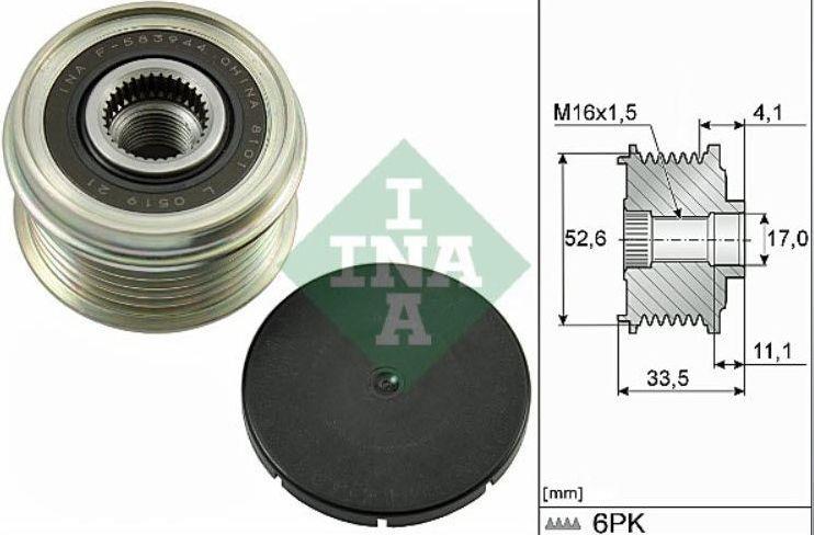BOSCHF00M991305-Alternatör Kasnağı
