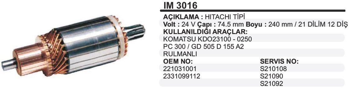 BYPARTUMK1082-Marş Kollektörleri