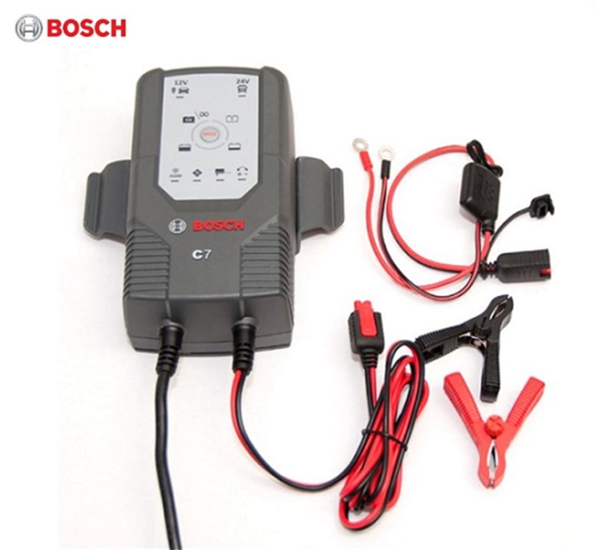 C7 Bosch Akü Şarj Cihazı 12/24V C7 (14Ah 230Ah) Bosch 018999907M
