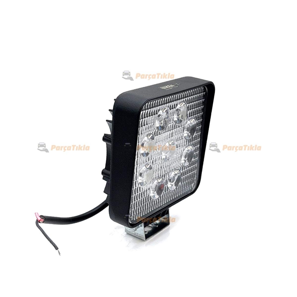 Çalışma Lambası 9Ledli Kare 22 27W Ekonomik | Nıken 9Ledkeco