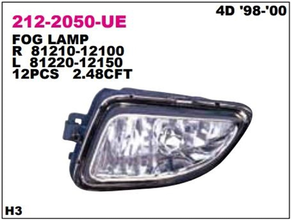 DEPO2122050RUE-Sis Farı