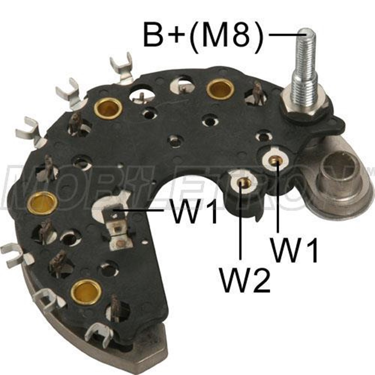 Diyot Tablası 107Mm Bmw 320/323/520/528 00>> (80Amp)