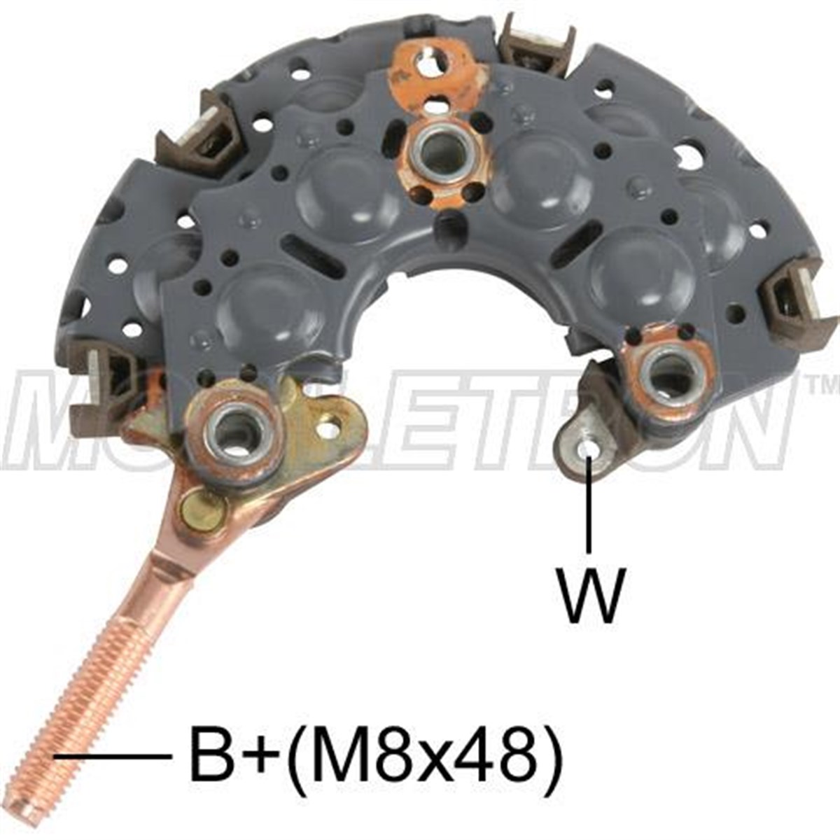 Diyot Tablası 113Mm Toyota Landcruıser 4 2 D