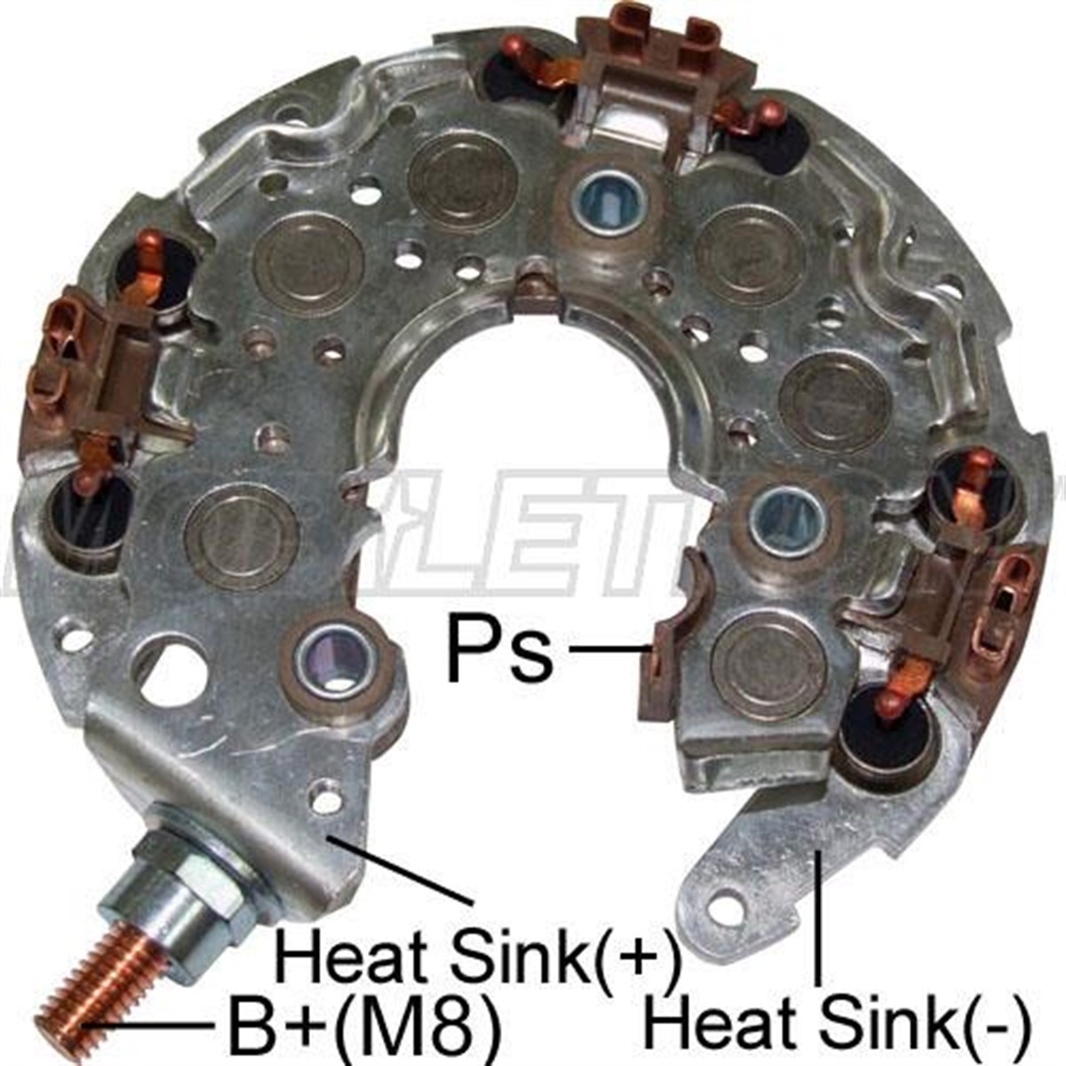Diyot Tablası 117Mm Ford Fiesta  Focus  Kuga /