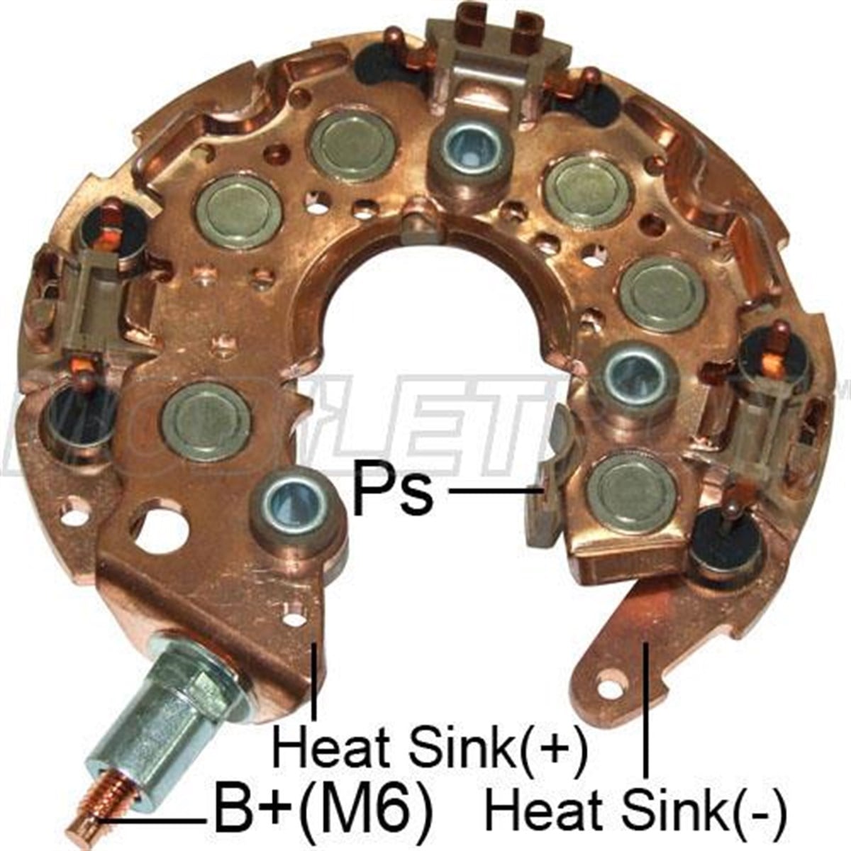 Diyot Tablası 117Mm Toyota Corolla/Rav4/
