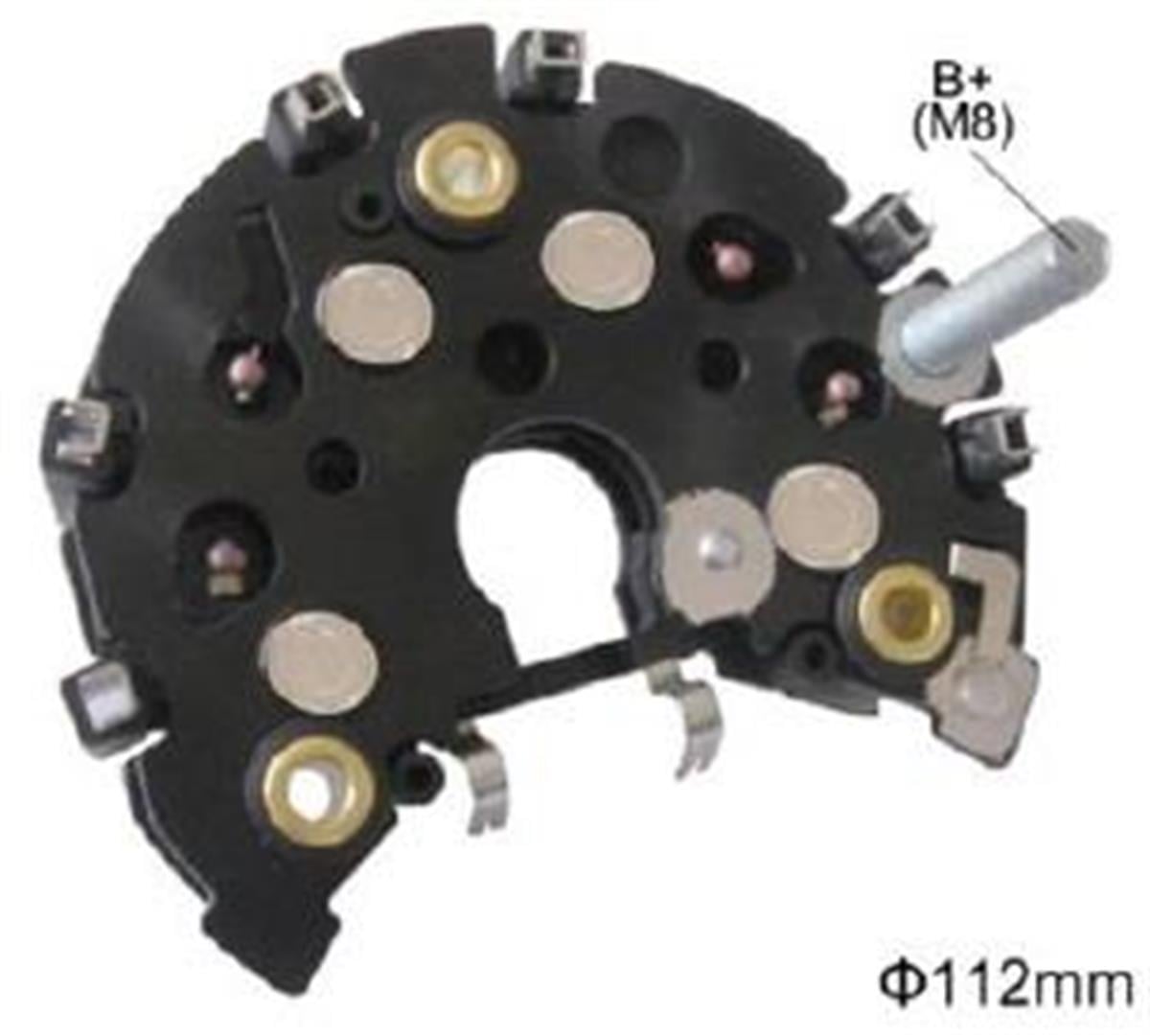 Diyot Tablası 12V 112Mm Bosch Bmw Ibr514 1127319514 F00m123206 Cargo 139030 | Wınwın Ibr514