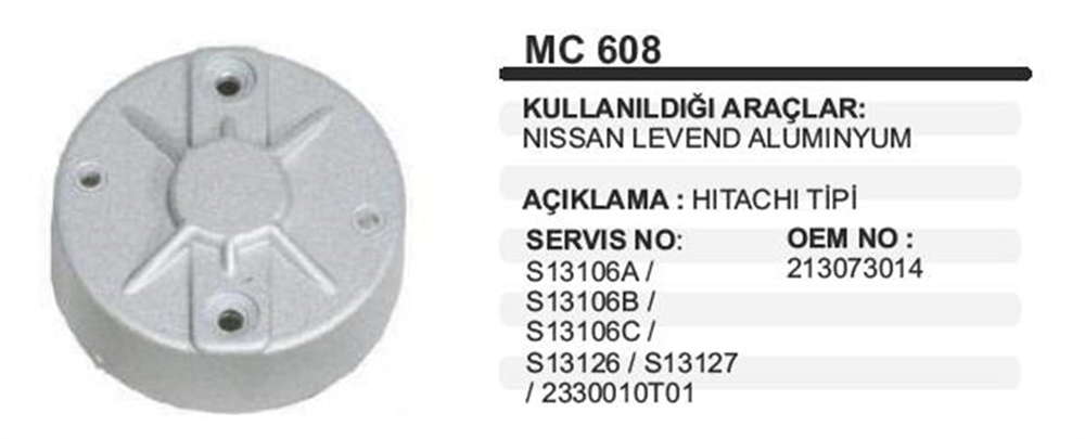 DODOMC608-Marş Arka Kapağı