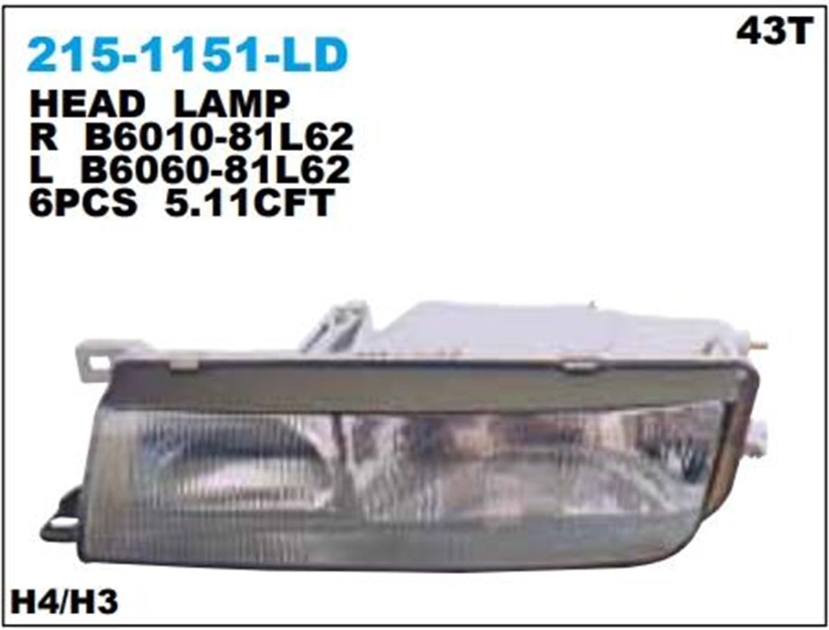 FAR NİSSAN ALTİMA  ÖN 90-92 SAĞ--------215-1151R