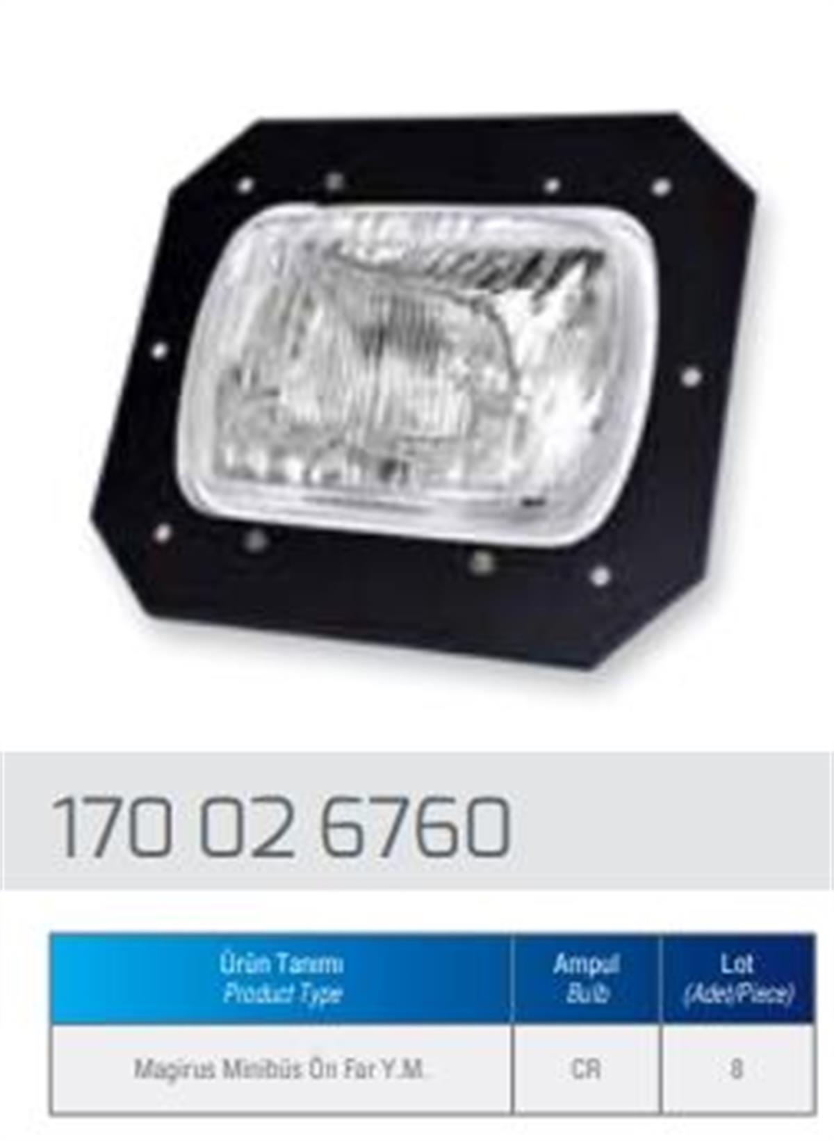 Far Ön Komple Otokar Magırus Minibüs Ym | Aygersan 170026760