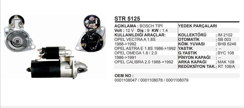 FEDERALPOWER1108047-Marş Motoru - Marş Dinamosu