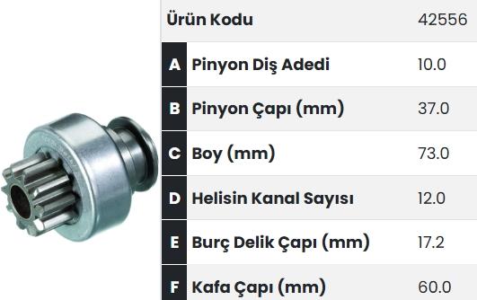 FORM42557-Marş Dişlisi