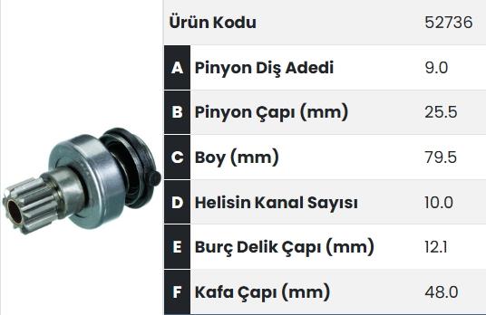 FORM52736-Marş Dişlisi