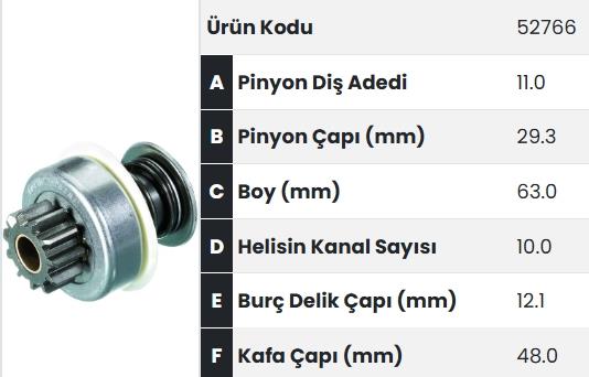 FORM52766-Marş Dişlisi