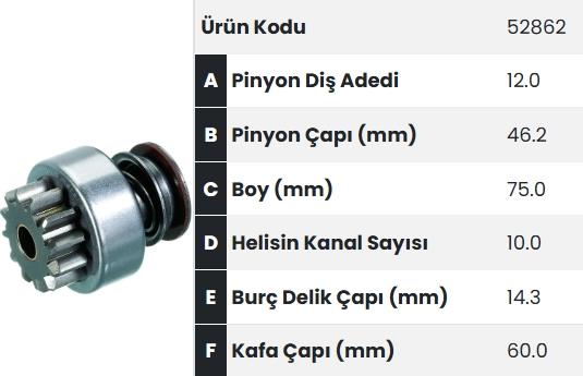 FORM52862-Marş Dişlisi
