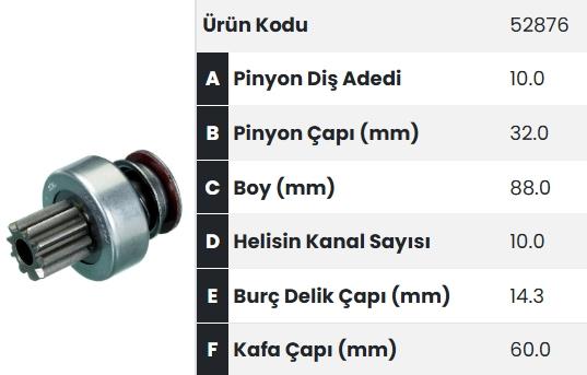FORM52876-Marş Dişlisi