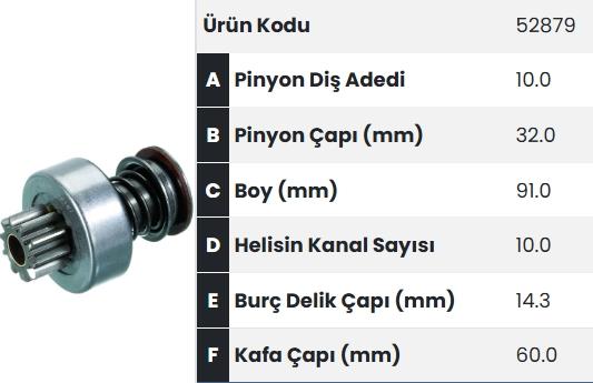 FORM52879-Marş Dişlisi