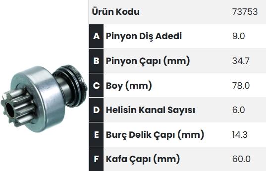 FORM73753-Marş Dişlisi