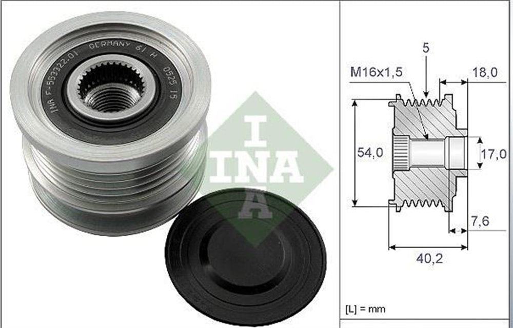 GMP4670143-Alternatör Kasnağı