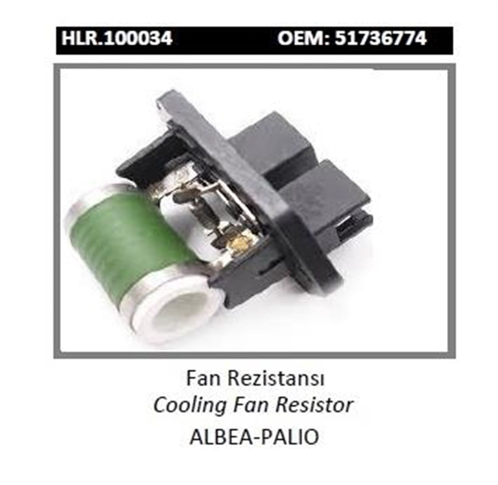 HELLUXHLR100034-Fan Rezistansı