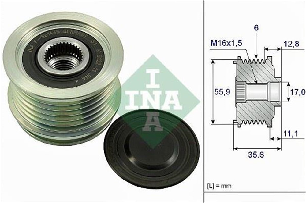 INA535004110-Alternatör Kasnağı