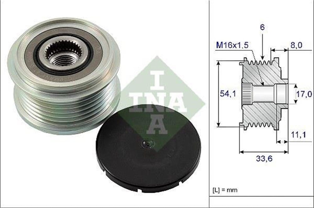 INA535005910-Alternatör Kasnağı