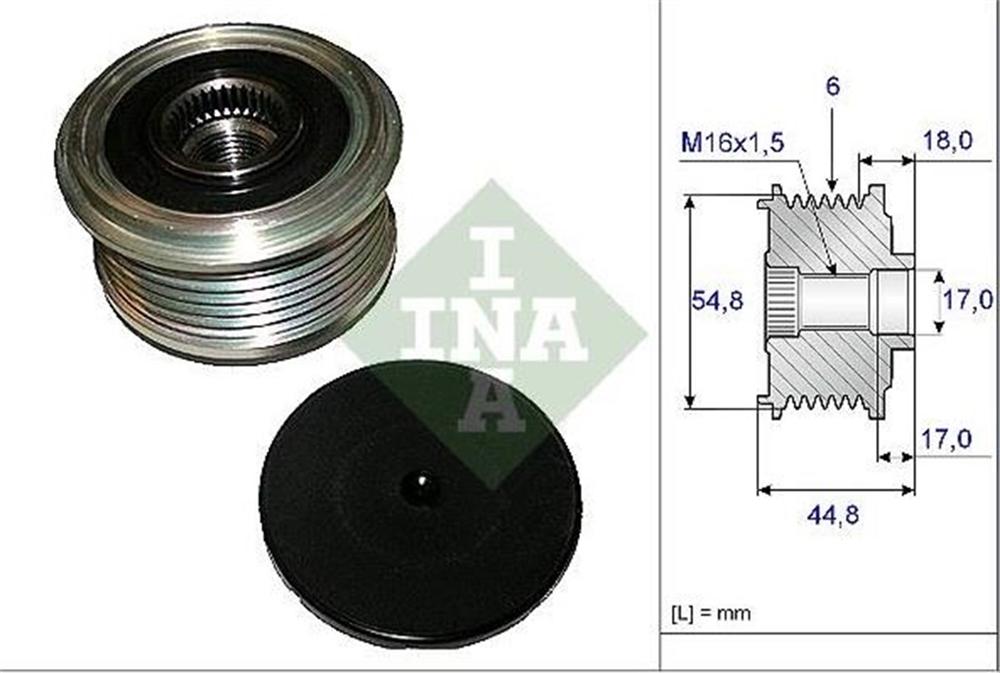 INA535011410-Alternatör Kasnağı