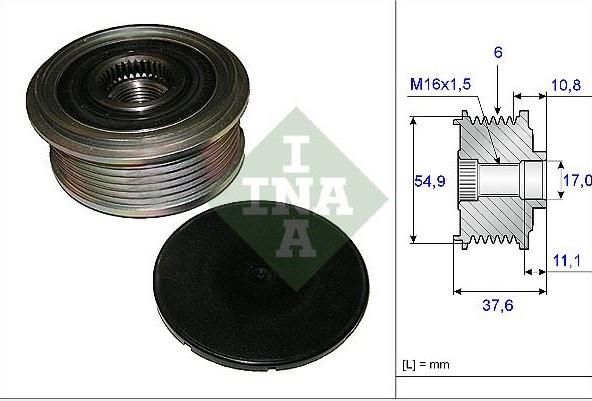 INA535012310-Alternatör Kasnağı