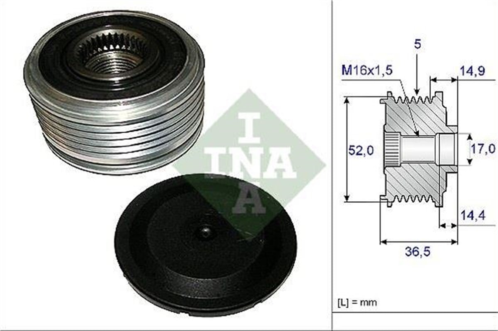 INA535012910-Alternatör Kasnağı