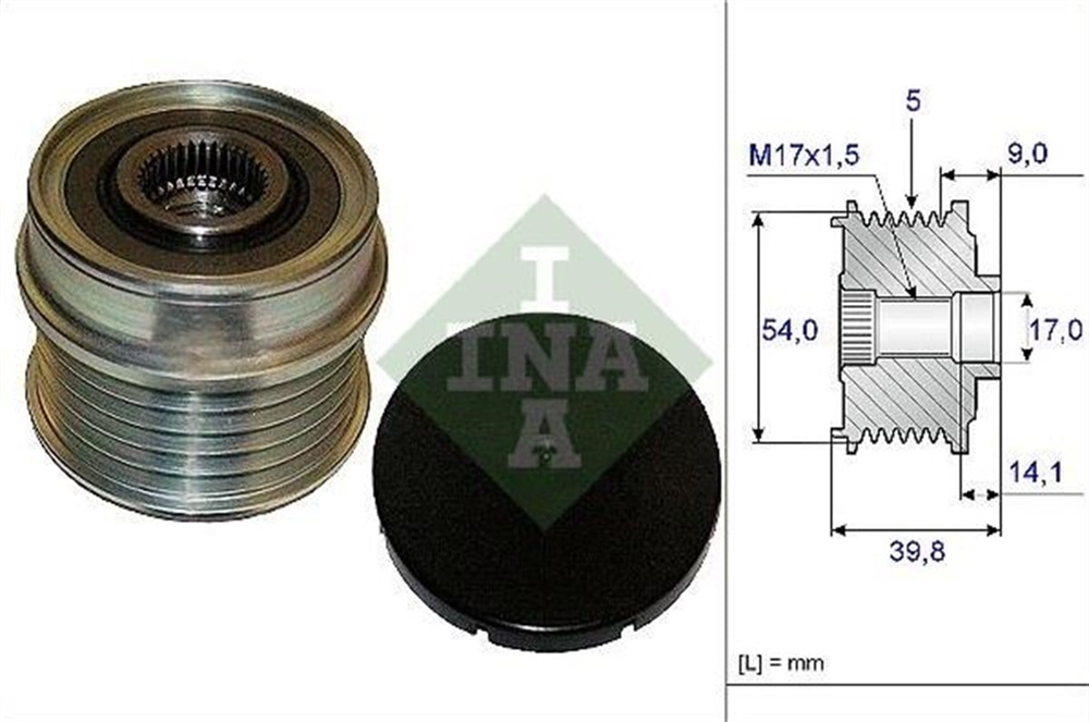 INA535017110-Alternatör Kasnağı