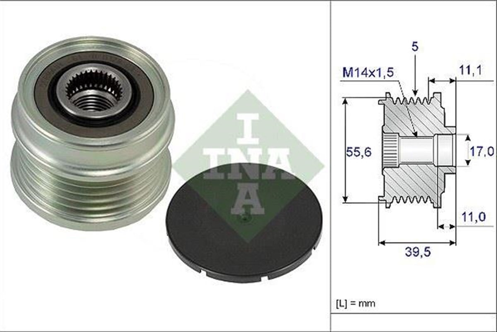 INA535021810-Alternatör Kasnağı