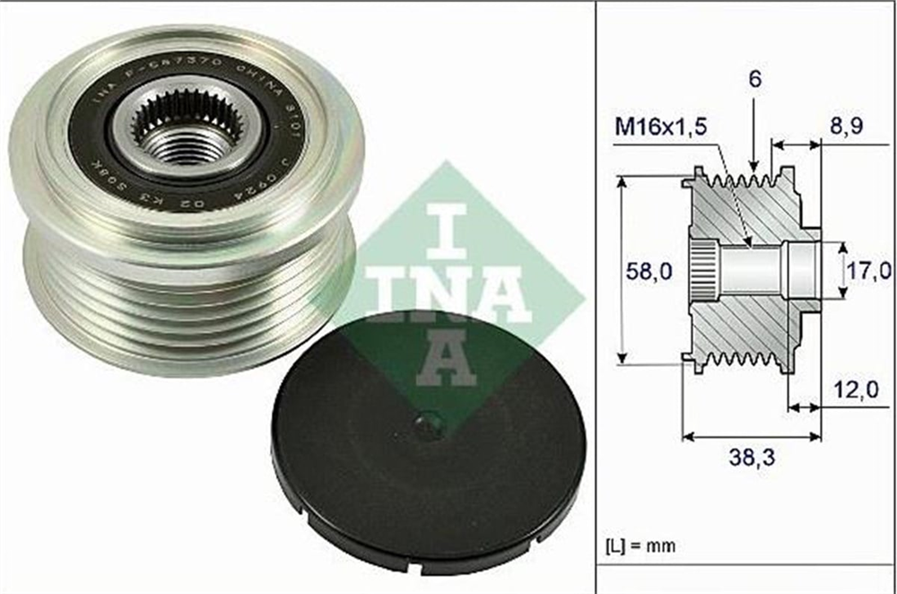 INA535026610-Alternatör Kasnağı