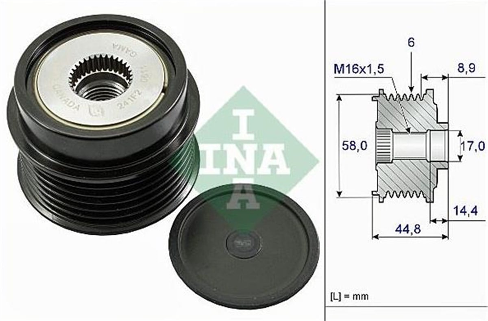 INA535027110-Alternatör Kasnağı