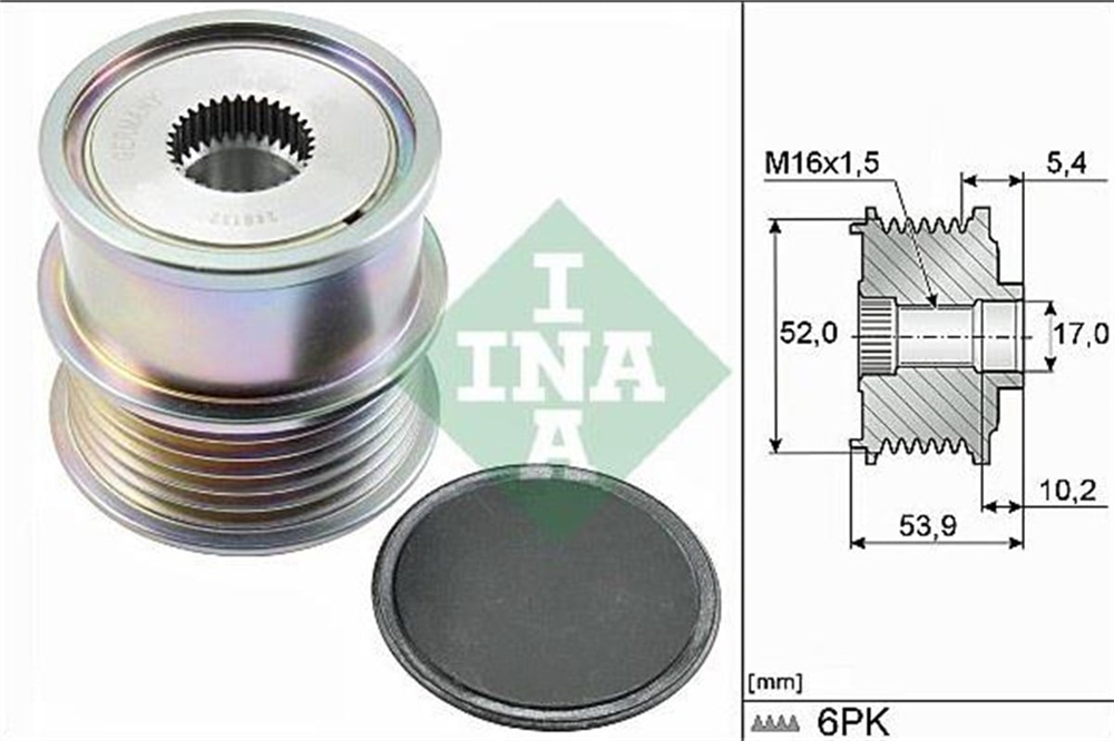 INA535027910-Alternatör Kasnağı