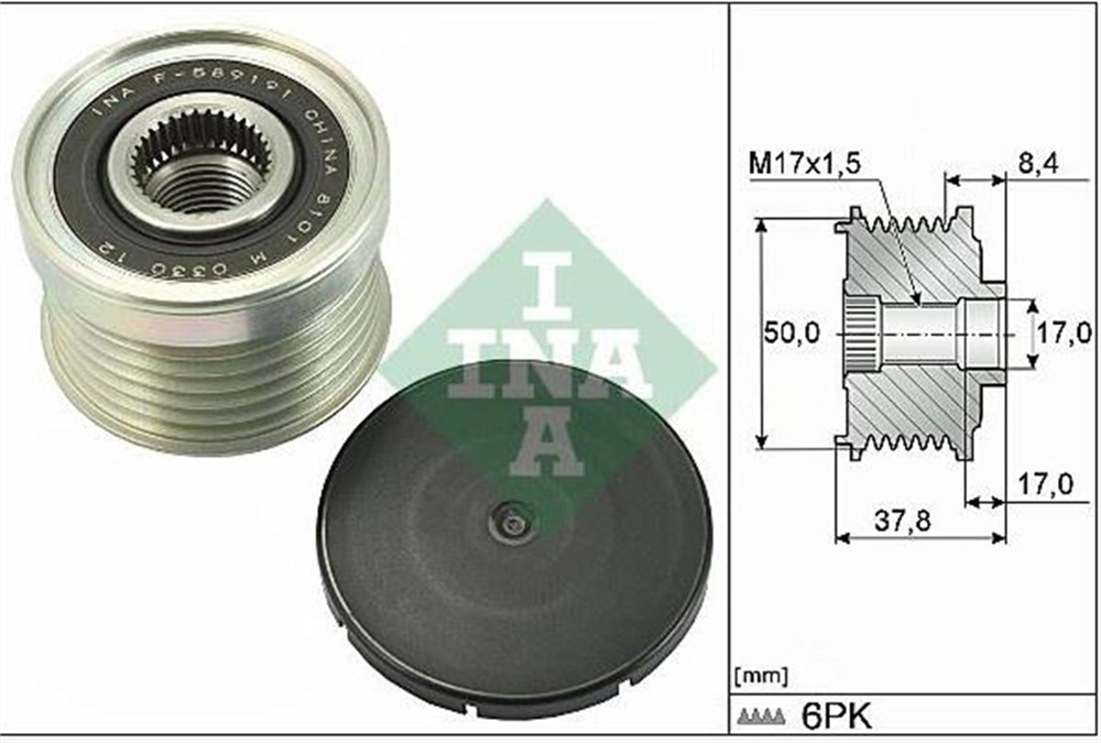 INA535029210-Alternatör Kasnağı