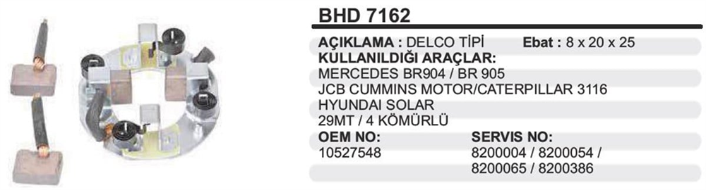 ITHBHD7162-Marş Kömürü ve Kömür Yuvası