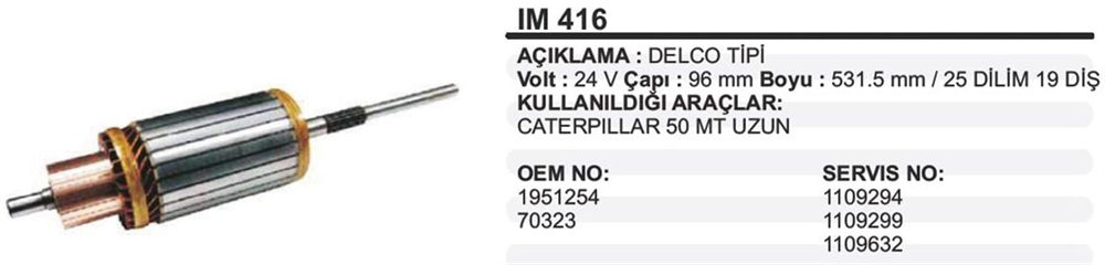 ITHIM416-Marş Kollektörleri