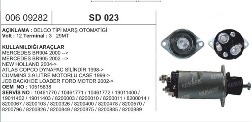 ITHMOSD023-Marş Otomatiği