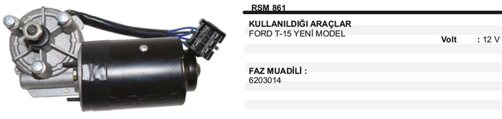 ITHSM861-Silecek Motoru