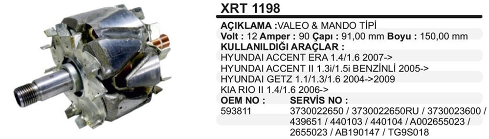 ITHXRT1198-Rotor