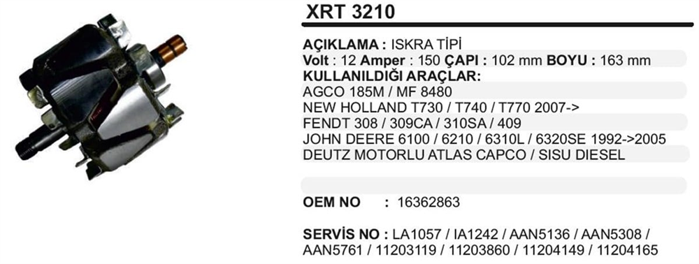 ITHXRT3210-Rotor