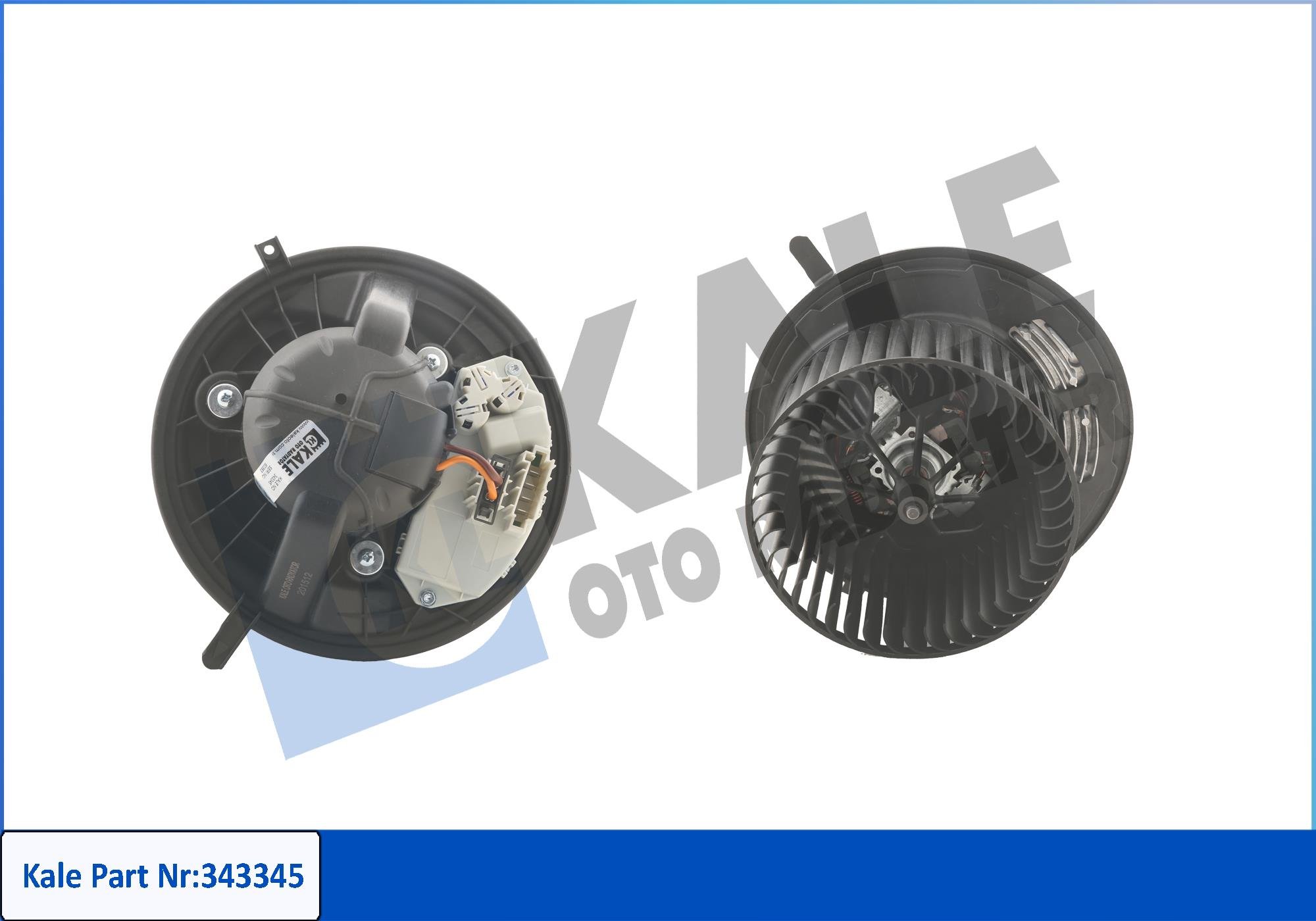 KALE343345-Kalorifer Motoru