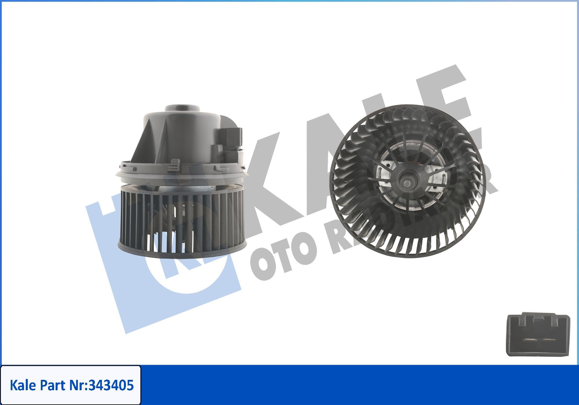 KALE343405-Kalorifer Motoru