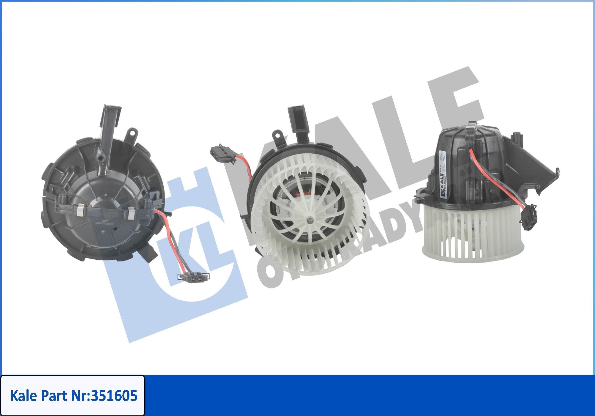 KALE351605-Kalorifer Motoru