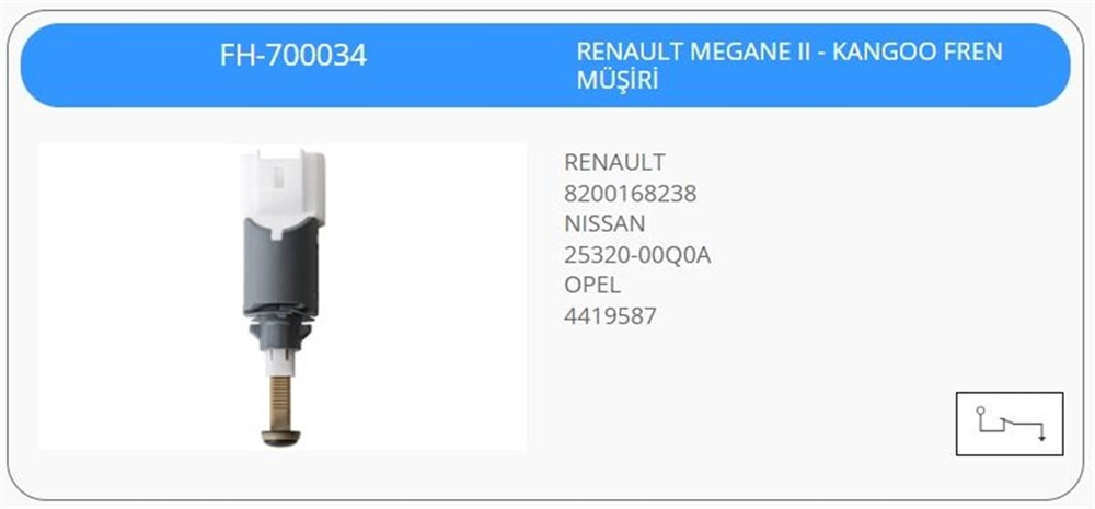 KLFFH700034-Fren Müşürü