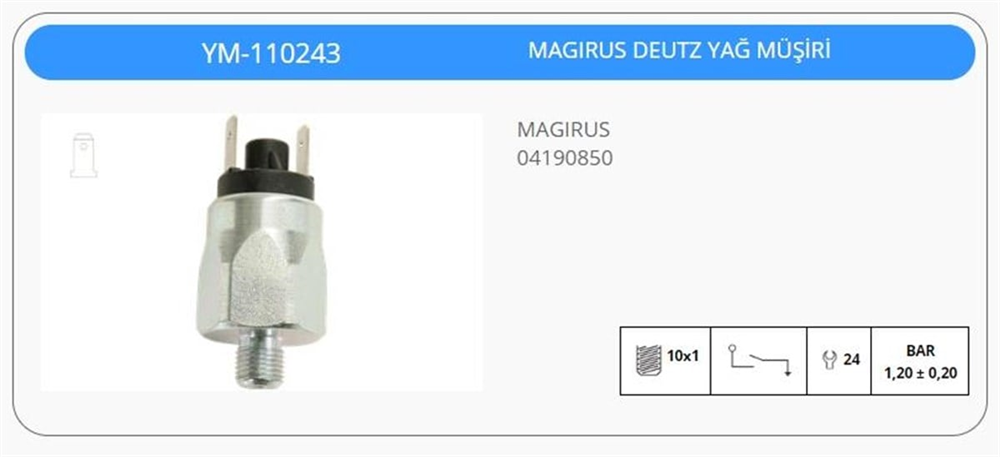 KLFYM110243-Yağ Müşürü