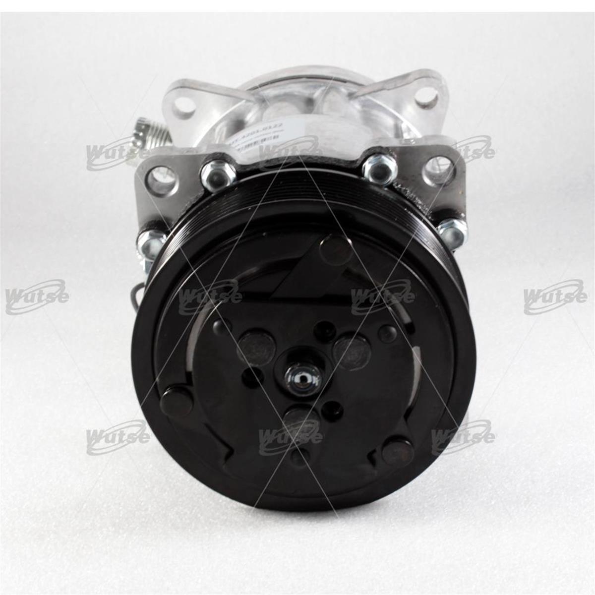 Klima Kompresör 12V 8Pk 120Mm 7H15 Üstten Çıkış İnce Kalın 42010122 Sanden8230 Sd8230 | Wutse 42010122